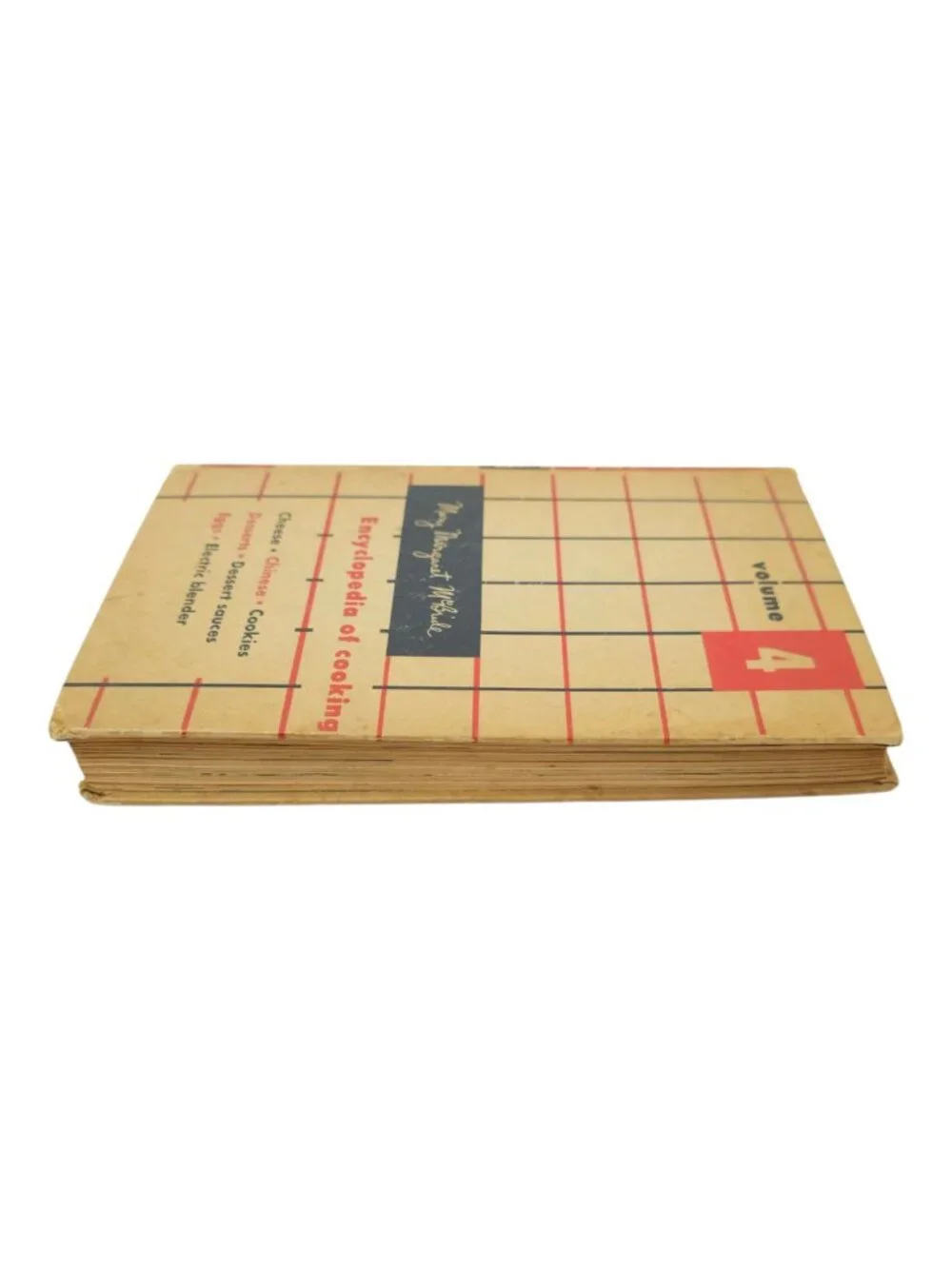 Mary Margaret McBride Encyclopedia of Cooking Volume 4 Vintage 1958 Cookbook HC